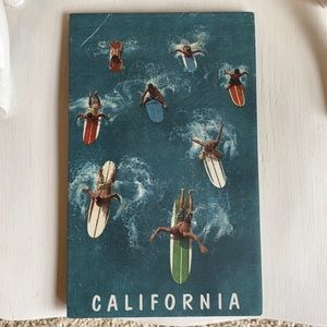 California Surfing Wall Hanging